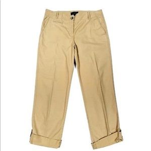 Talbots Boyfriend Khakis Convertible EUC Size 8